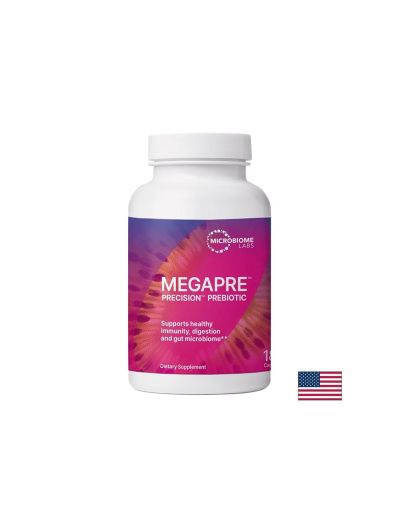 МЕГАПРЕ Пребиотик - смес за баланс и имунна подкрепа х 180 капсули Microbiome Labs | MegaPre ™ Precision ™