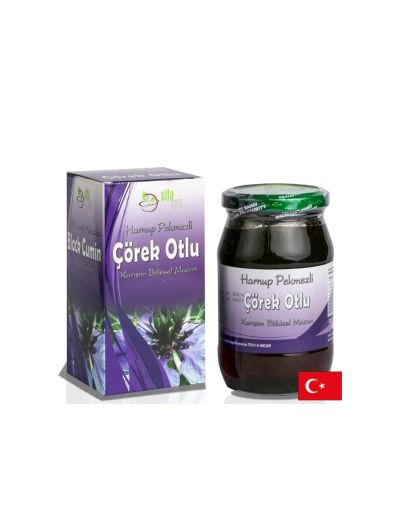 Билкова паста с рожков, черен кимион и мед х 430 гр SIFA ANA | Herbal paste with carob, black cumin & honey