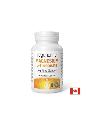Магнезий Л-Треонат 144 мг х 90 капсули Natural Factors | Magnesium L-Threonate