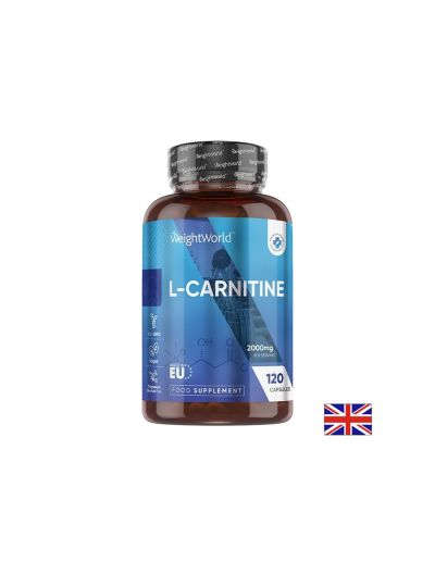 Л-Карнитин 1000 мг х 120 капсули Weight World | L-Carnitine