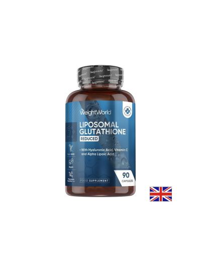 Липозомен глутатион 333 мг + Витамин Ц х 90 капсули Weight World | Liposomal Gluthatione