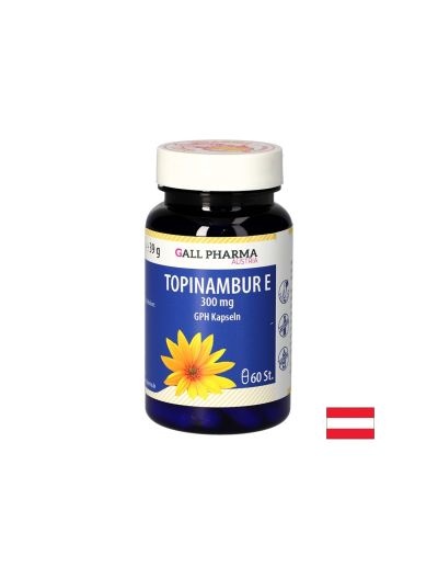 Йерусалимски артишок ( земна ябълка, гулия ) + Глюкоманан х 60 капсули GALL PHARMA