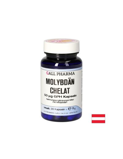 Молибден хелатиран х 30 капсули GALL PHARMA | Molybdenium Chelated