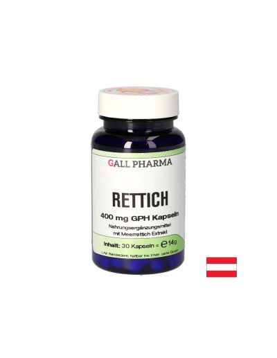 Хрян екстракт 400 мг х 30 капсули GALL PHARMA | Horseradish Extract