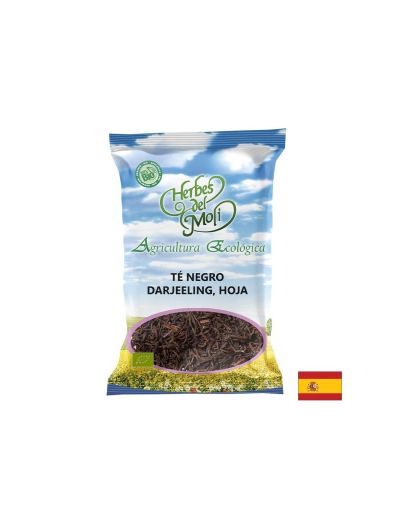 Черен чай насипен, БИО, от региона на Дарджилинг х 60 гр HERBES DEL MOLI