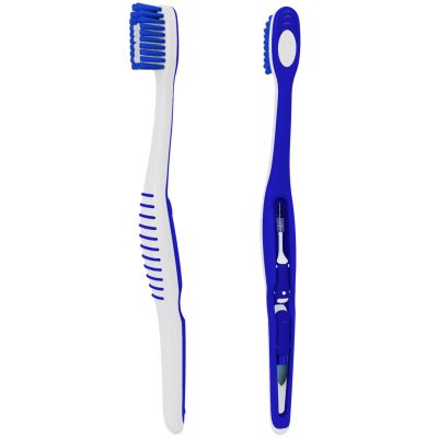 ЕЛГИДИУМ Четка за зъби 4в1 за възрастни и 12+ деца МЕДИУМ/СРЕДНА | Elgydium Toothbrush
