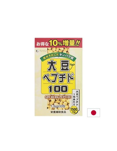 Соеви пептиди на прах 2500 мг х 33 сашета FINE JAPAN | Soy Peptides