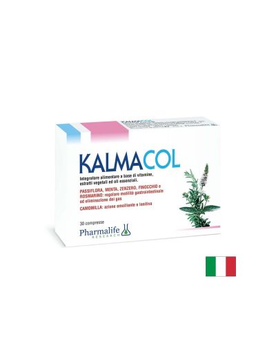 КАЛМАКОЛ При подуване, газове и стомашен дискомфорт х 30 таблетки Pharmalife Research | Kalmacol