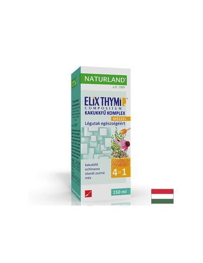 Билков еликсир с мащерка, ехинацея, исландски лишей и пчелен мед х 230 гр Naturland