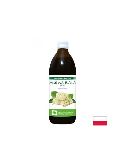 Бяла черница 1500 мг + Витамин Ц, сироп х 500 мл Alter Medica | Mulberry juice