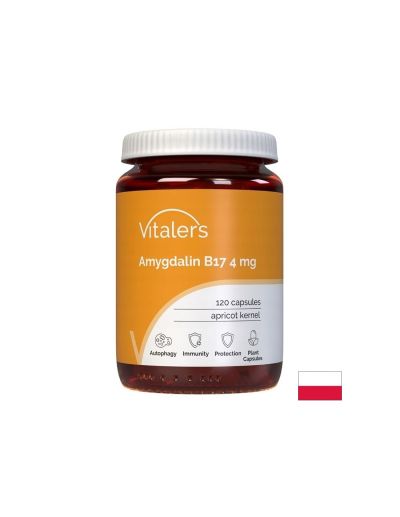 Амигдалин ( Eкстракт от кайсиеви ядки ) 4 мг х 120 капсули Vitaler's | Amigdaline