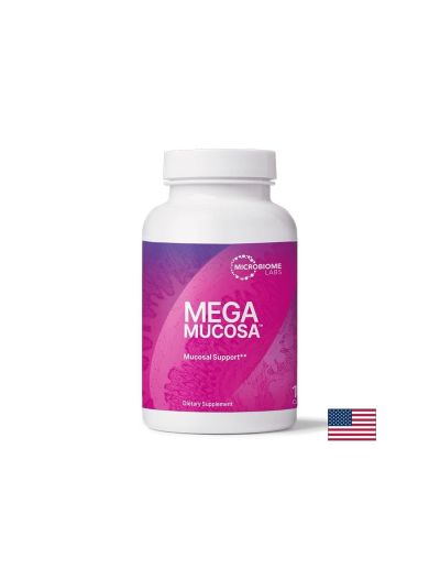 MegaMucosa Формула за червата и храносмилането х 180 капсули MICROBIOM LABS