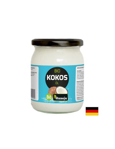 Кокосово масло ( нерафинирано ) х 500 мл HANOJU | Coconut oil