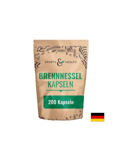 Коприва екстракт 450 мг х 200 капсули Sports & Health Solutions | Stringing Nettle