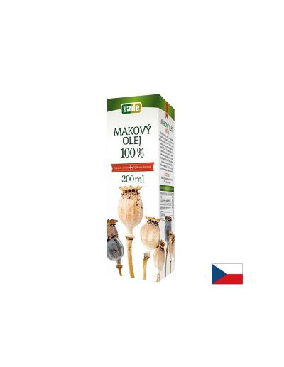 Масло от маково семе + Витамин Е х 200 мл VIRDE | Poppy seed oil