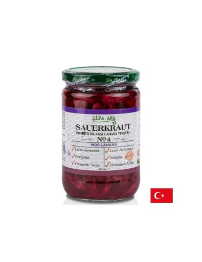 Червено кисело зеле + пробиотици х 660 мл SIFA ANA