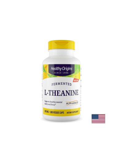 Л-Теанин 100 мг х 180 капсули Healthy Origins | L-Theanine