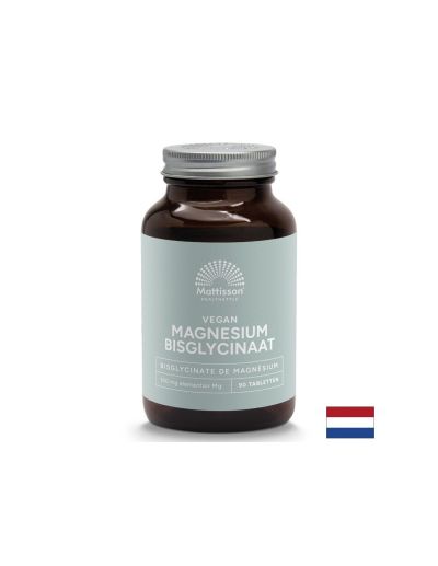 Магнезий бисглицинат + Таурин + Черен пипер х 180 таблетки Mattisson Healthstyle