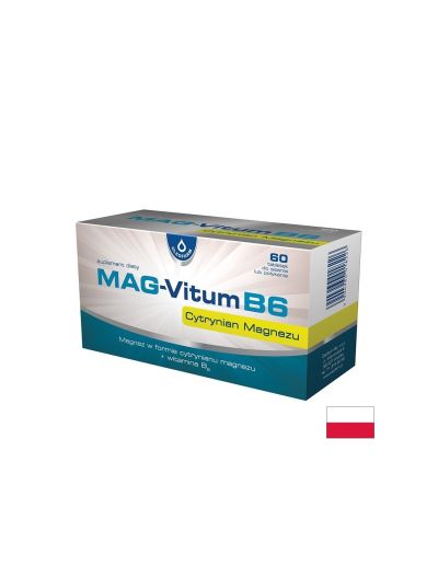 Магнезий 200 мг + Витамин Б6 х 60 таблетки Oleofarm | Magnesium + B6