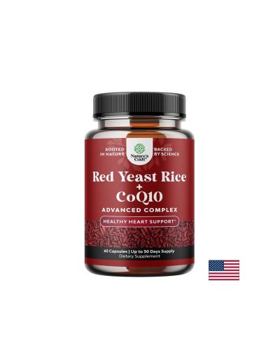 Мая от червен ориз 600 мг + Коензим Q10 50 мг х 60 капсули Nature's Craft