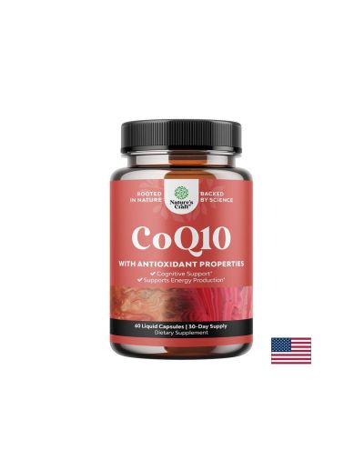 Коензим Q10 ( убиквинон ) 100 мг х 60 капсули Nature's Craft | Coenzyme Q10