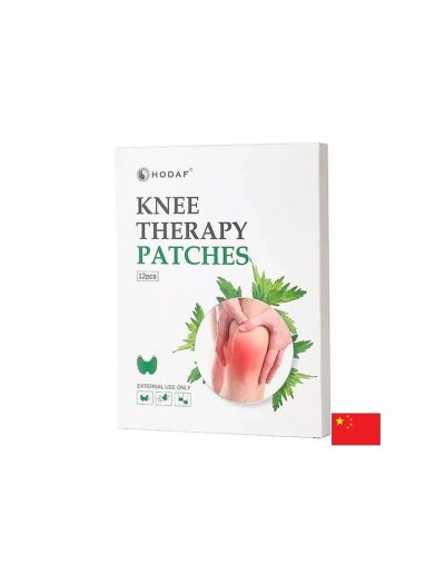 Пластири при болки в коленете с джинджифил, пелин и лют пипер х 12 броя HODAF