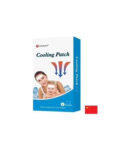 Охлаждащи пластири с мента и борнеол х 6 броя HODAF