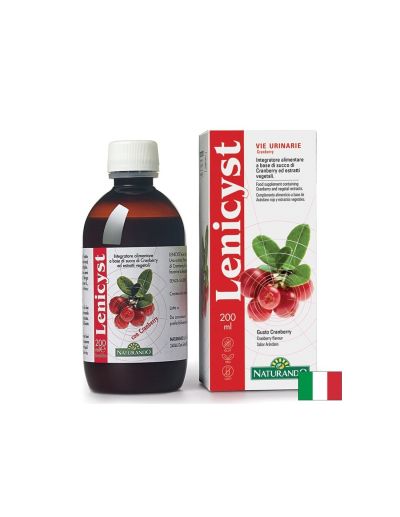 ЛЕНИЦИС Формула с червена боровинка и мечо грозде х 200 мл Naturando | Lenicys