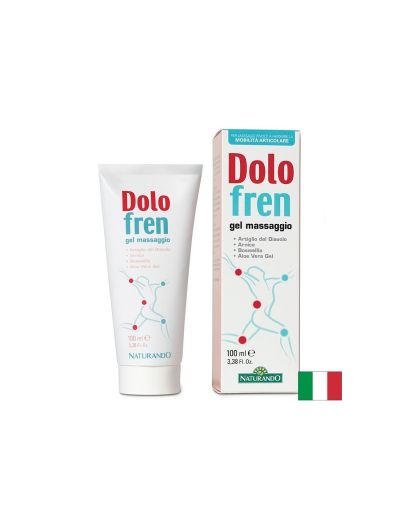 ДОЛОФРЕН Масажен гел за стави и мускули с билки х 100 мл Naturando | Dolofren