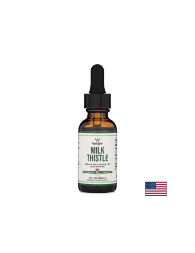 Бял трън ( Млечен бодил ) екстракт на капки х 30 мл Double Wood | Milk Thistle