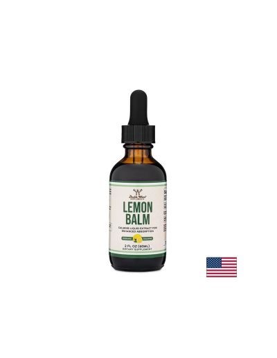 Маточина течен екстракт 590 мг на капки х 60 мл Double Wood | Lemon balm