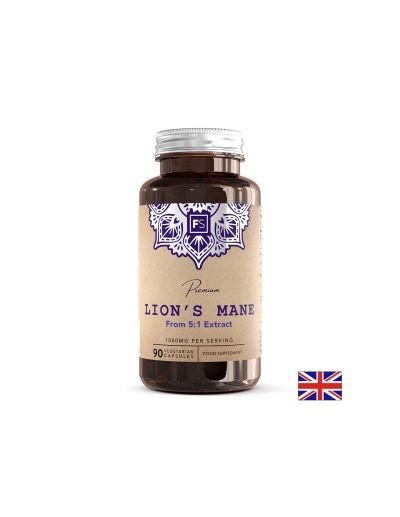 Лъвска грива ( херициум ) 500 мг х 90 капсули Focus Supplements | Lion's mane