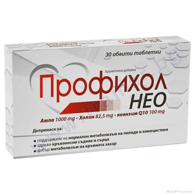 ПРОФИХОЛ НЕО За сърце и холестерол х 30 таблетки NATURPRODUKT | Profichol Neo