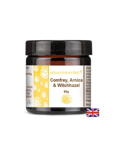 Крем с черен оман, арника и хамамелис х 60 гр Power Health