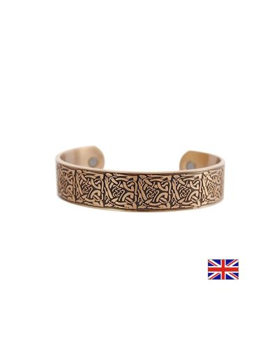 Магнитна гривна Келтски квадрат за сила и защита, размер L Power Health