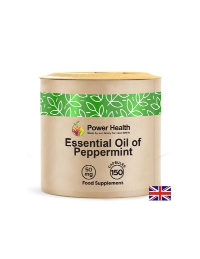 Мента етерично масло х 150 капсули Power Health | Peppermint Oil
