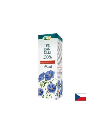 Ленено семе масло + витамин Е х 200 мл Virde | Flax seed oil