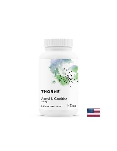 Ацетил-Л-карнитин 500 мг х 60 капсули Thorne | Acetyl L-Carnitine