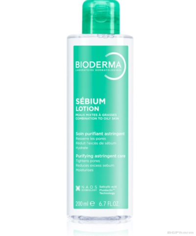 Биодерма СЕБИУМ Активен лосион 200 мл| Bioderma Sebium Actif