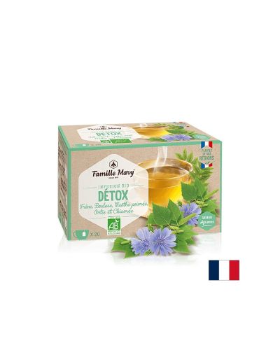 Чай за детоксикация и пречистване х 20 филтърни пакетчета Famille Mary