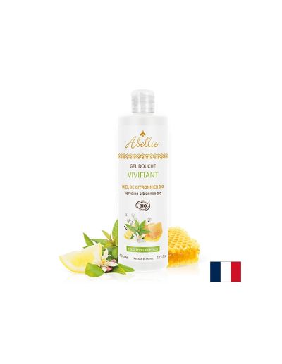 Душ гел за тяло с лимон, мед, лимонена вербена х 400 мл Famille Mary