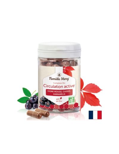 Комплекс за циркулация - вени и кръвооросяване х 50 капсули Famille Mary