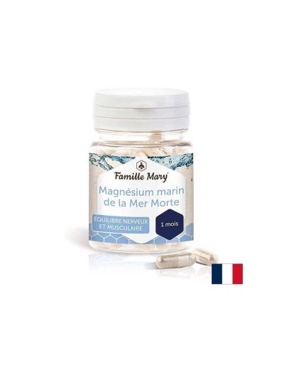 Морски магнезий 159.5 мг х 60 капсули Famille Mary | Marine magnesium