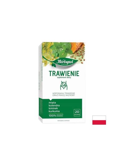 Чай за храносмилане с мента, кориандър и куркума х 20 сашета