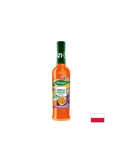 Сироп с маракуя и праскова + Витамини Ц, Д3, Б6 + Цинк х 420 мл HERBAPOL
