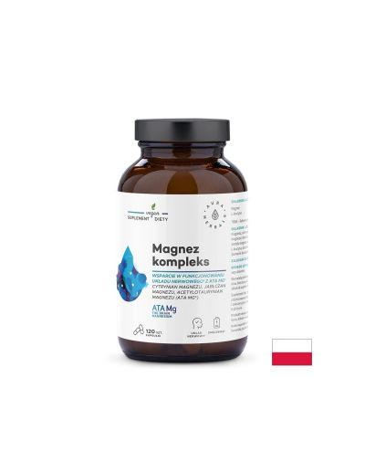 Магнезий комплекс х 120 капсули Aura herbals | Magnesium complex