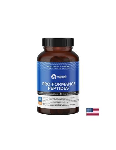Pro-Formance Peptides Пептиди за енергия и издържливост х 120 капсули Designs For Health
