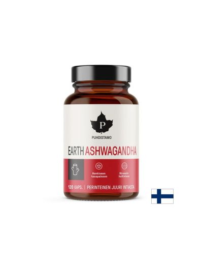 Ашваганда екстракт 375 мг х 120 капсули PUHDISTAMO | Ashwagandha