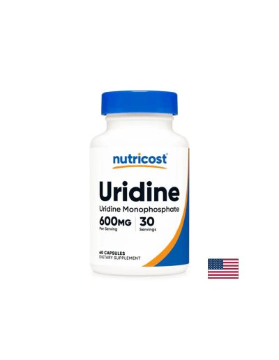 Уридин монофосфат 300 мг х 60 капсули Nutricost | Uridine monophosphate