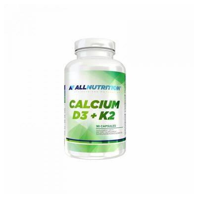 Калций + Витамин Д3 и К2 х 90 капсули Allnutrition | Calcium & D3 + K2